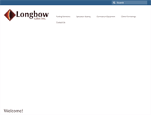 Tablet Screenshot of longbowsales.com